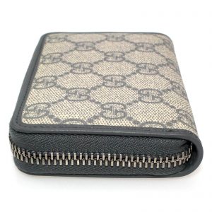 Gucci Card Case Sale | GG Coated Canvas Beige 255452 | BagBuyBuy