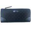 Gucci Wallet for Women, Leather Zip Around Blue 354488