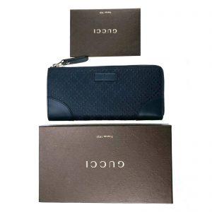 Gucci Wallet for Women | Leather Zip Around Blue 354488 | BagBuyBuy