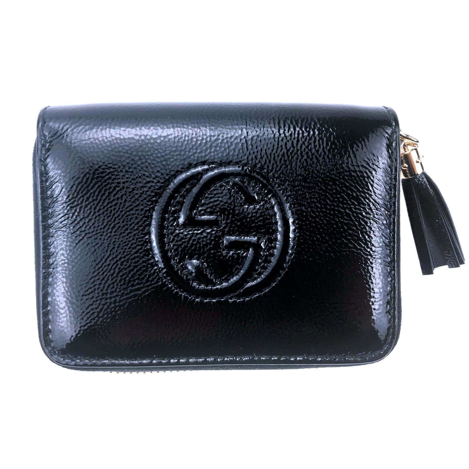 gucci zip around purse