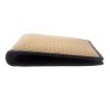 Authentic, New, and Unused Men’s Gucci Brown Signature GG monogram wallet 150404 side view