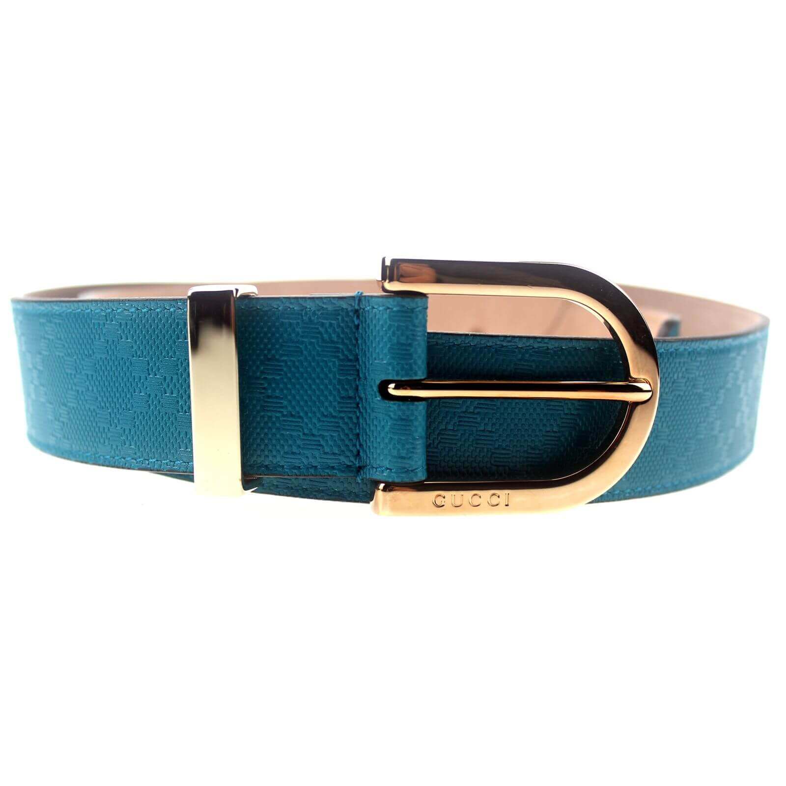 turquoise gucci belt