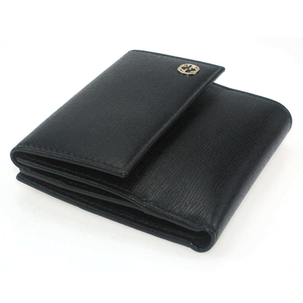 Gucci Wallet Sale | Calfskin French Flap Black 309704 | BagBuyBuy