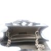 Authentic, New, and Unused Gucci GG Shine Mini Emily Chain Shoulder Bag Sasso 369622 interior view