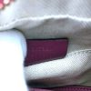 Authentic, New, and Unused Gucci Leather Crossbody Bag Pink 387360 interior serial number