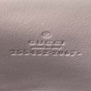 Gucci Card Case Sale | Leather Guccissima Zip Mauve | BagBuyBuy